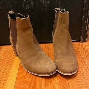 Dune London brown ankle boots